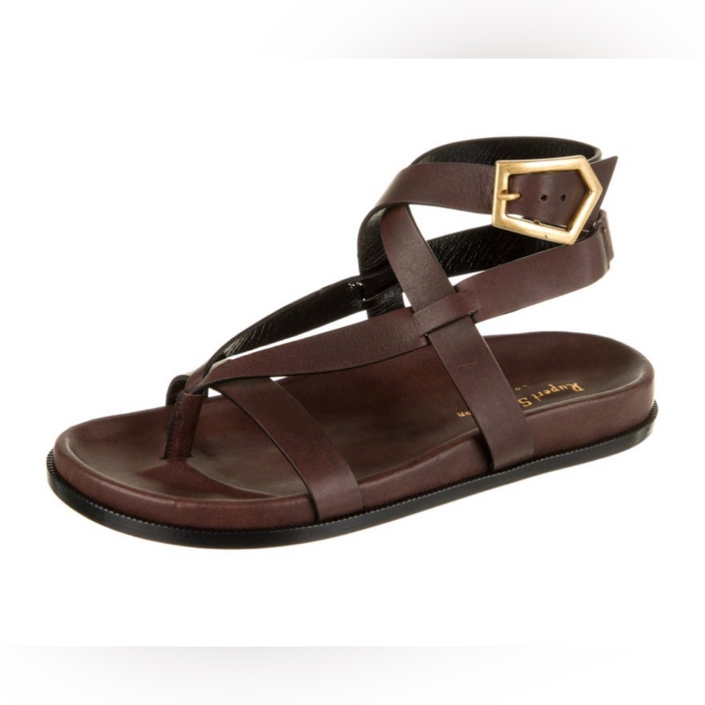 Rupert Sanderson Leather Sandals Size 41